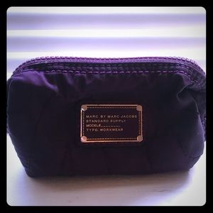 Marc Jacobs Purple mini coin purse.